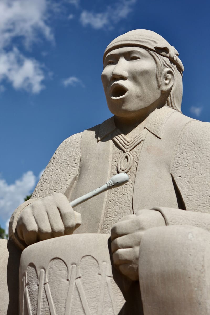 4. Jardin des sculptures indiennes d'Allan Houser, New Mexico, USA 2008