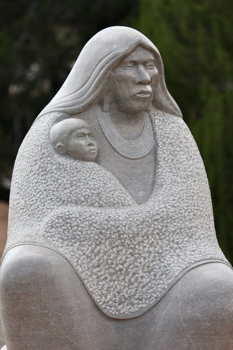 4. Jardin des sculptures indiennes d'Allan Houser, New Mexico, USA 2008
