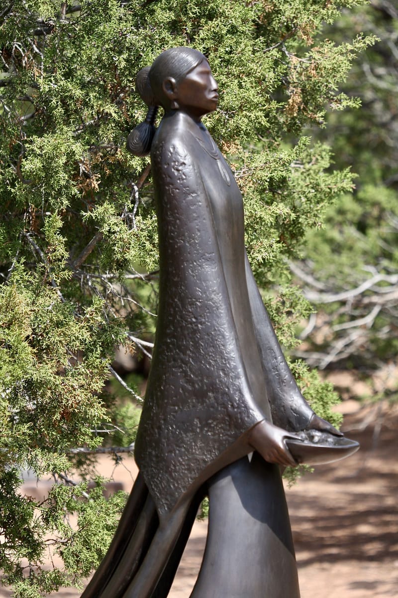 4. Jardin des sculptures indiennes d'Allan Houser, New Mexico, USA 2008