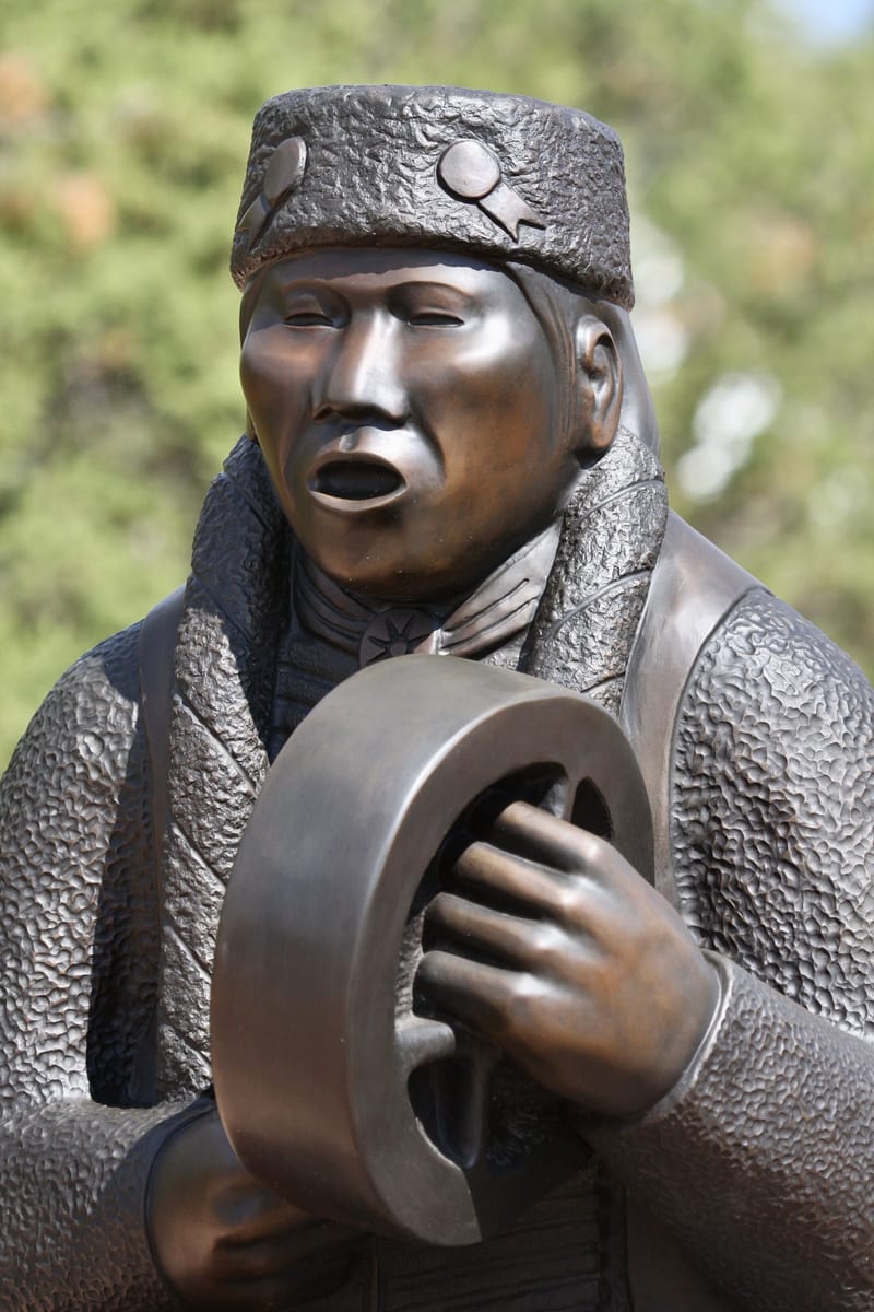 4. Jardin des sculptures indiennes d'Allan Houser, New Mexico, USA 2008