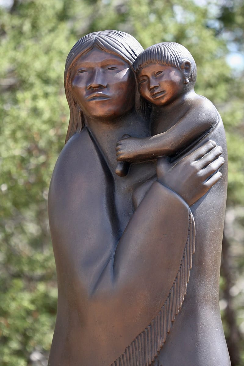 4. Jardin des sculptures indiennes d'Allan Houser, New Mexico, USA 2008