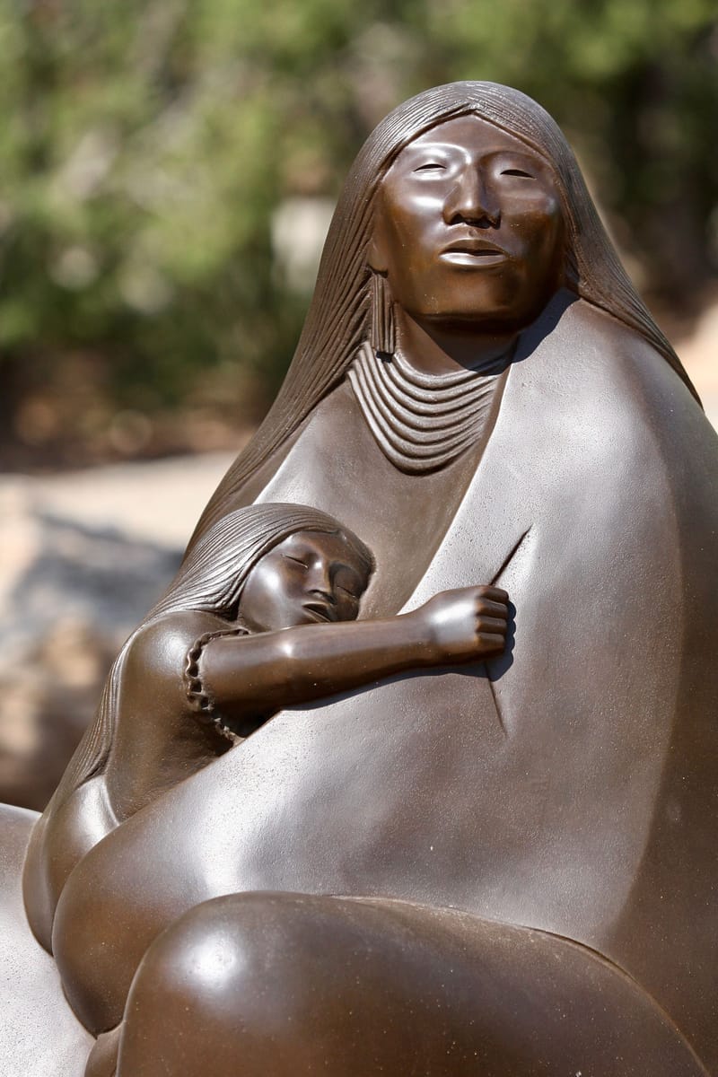 4. Jardin des sculptures indiennes d'Allan Houser, New Mexico, USA 2008