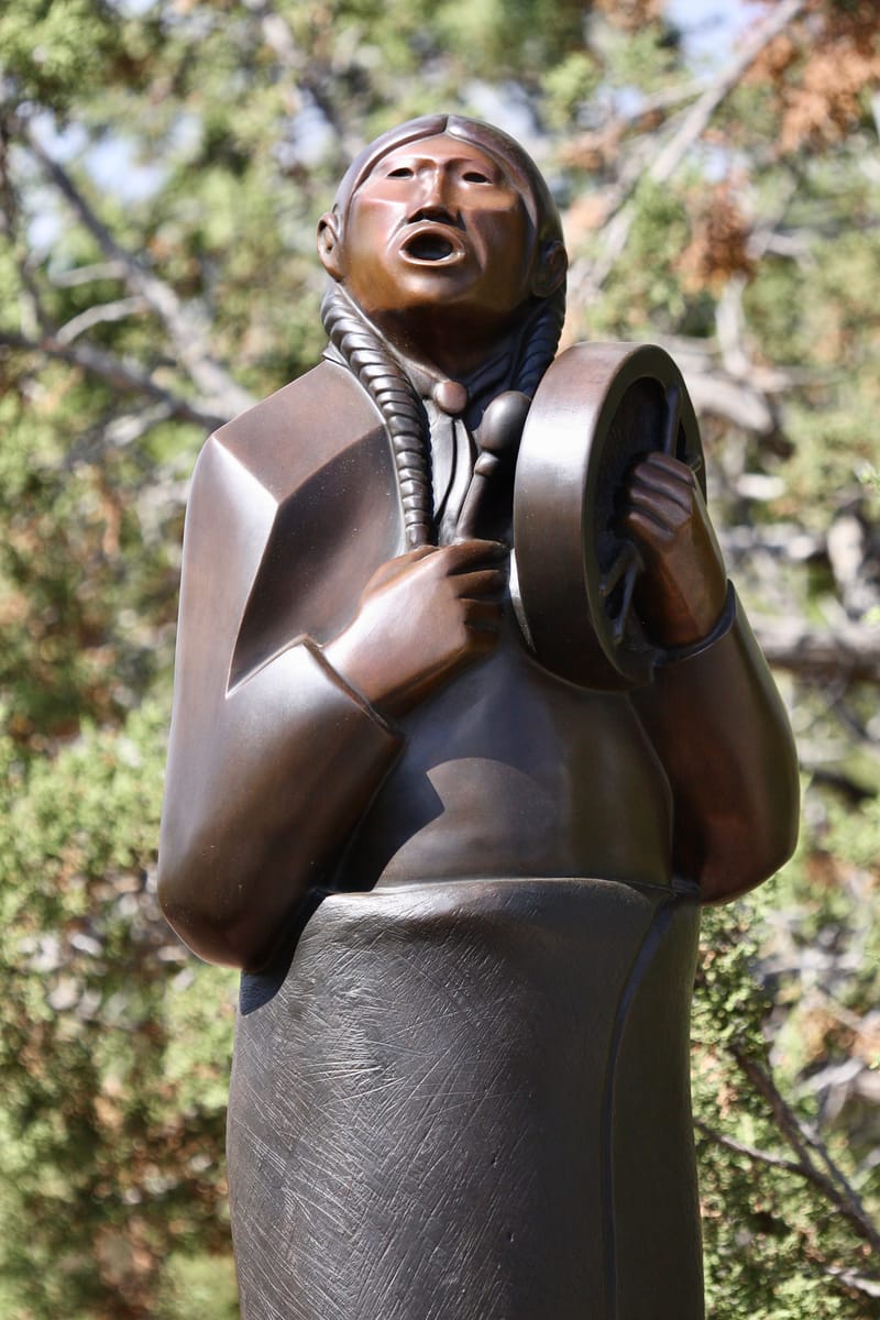 4. Jardin des sculptures indiennes d'Allan Houser, New Mexico, USA 2008
