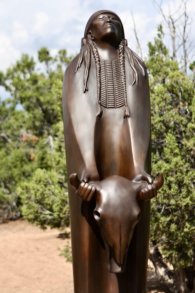 4. Jardin des sculptures indiennes d'Allan Houser, New Mexico, USA 2008