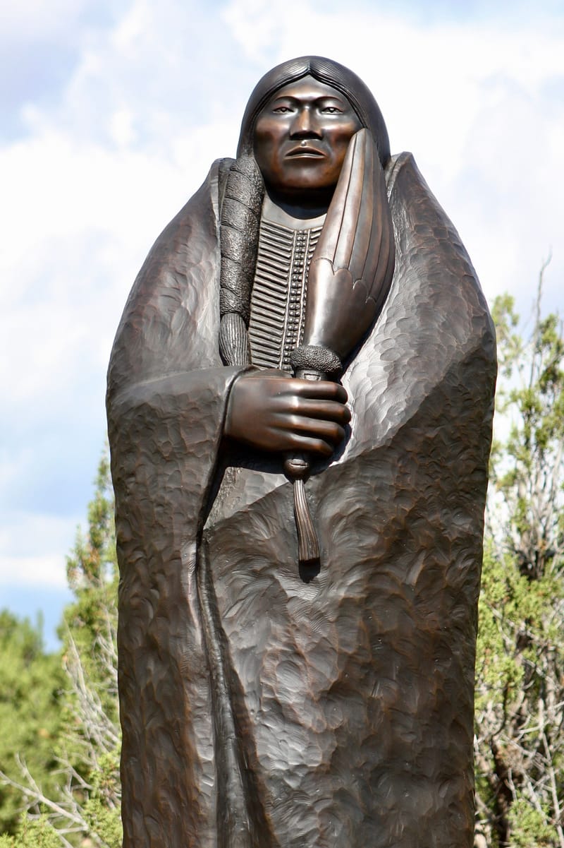 4. Jardin des sculptures indiennes d'Allan Houser, New Mexico, USA 2008