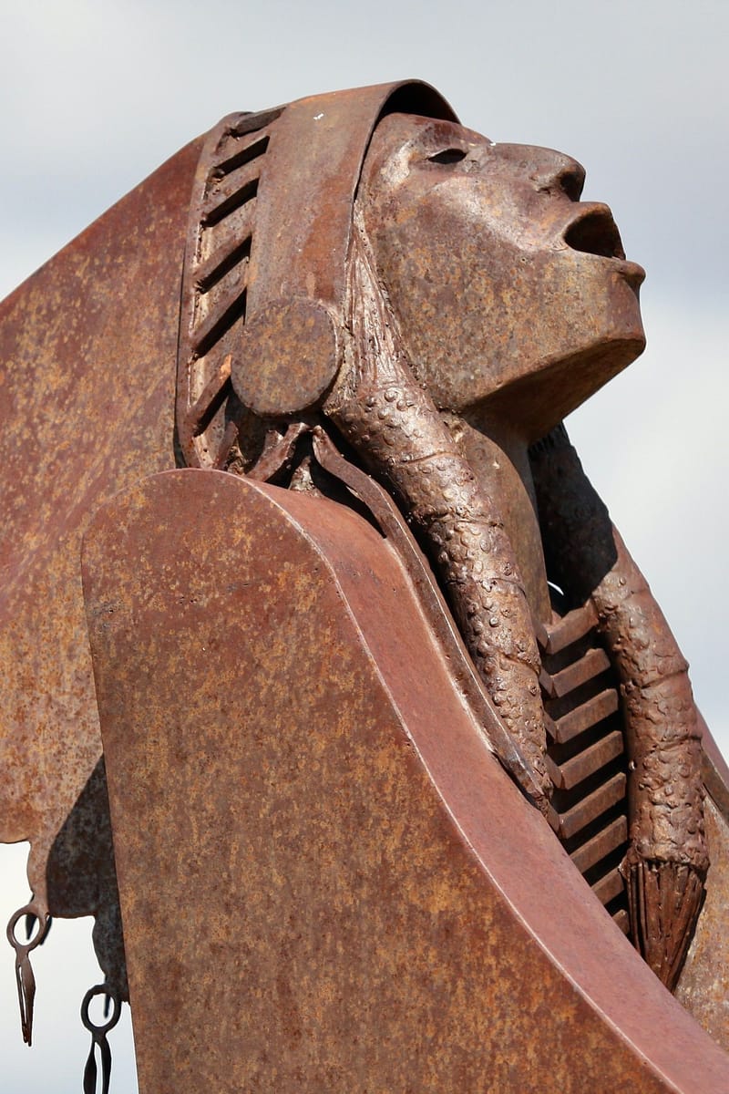 4. Jardin des sculptures indiennes d'Allan Houser, New Mexico, USA 2008