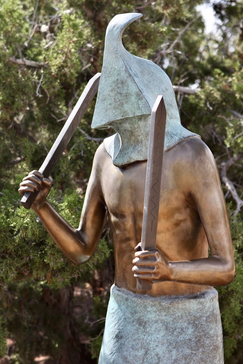 4. Jardin des sculptures indiennes d'Allan Houser, New Mexico, USA 2008