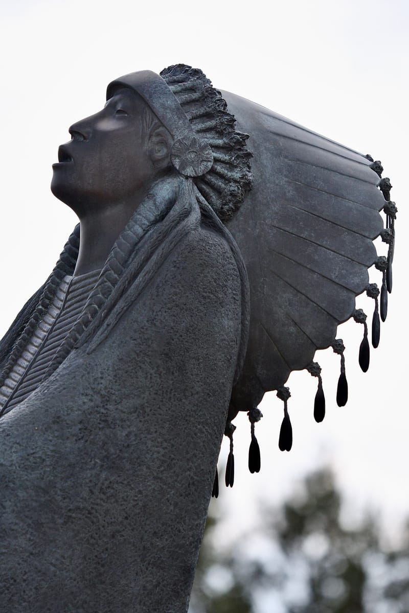 4. Jardin des sculptures indiennes d'Allan Houser, New Mexico, USA 2008