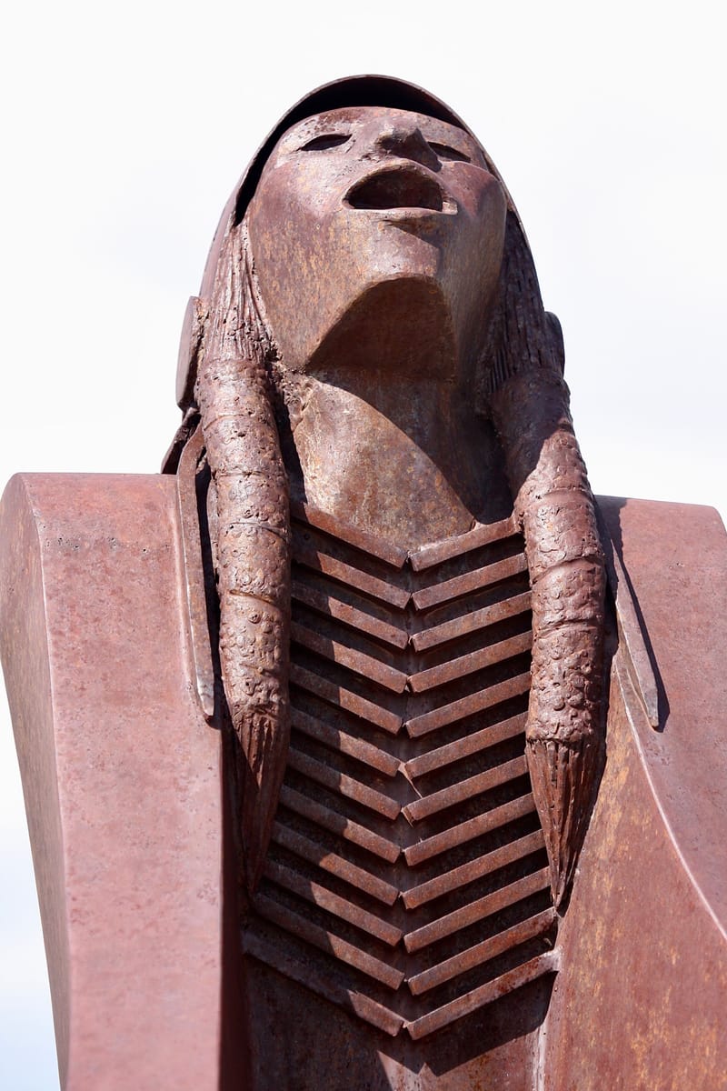 4. Jardin des sculptures indiennes d'Allan Houser, New Mexico, USA 2008