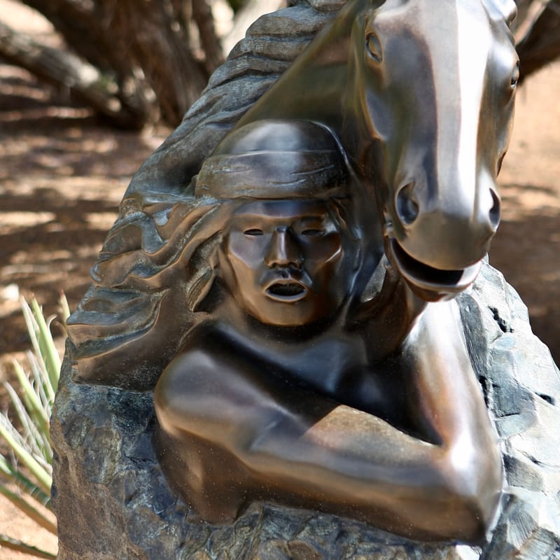 4. Jardin des sculptures indiennes d'Allan Houser, New Mexico, USA 2008