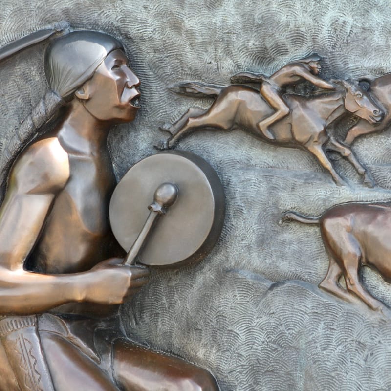 4. Jardin des sculptures indiennes d'Allan Houser, New Mexico, USA 2008