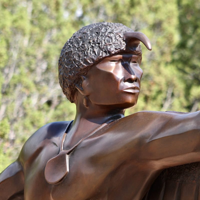 4. Jardin des sculptures indiennes d'Allan Houser, New Mexico, USA 2008