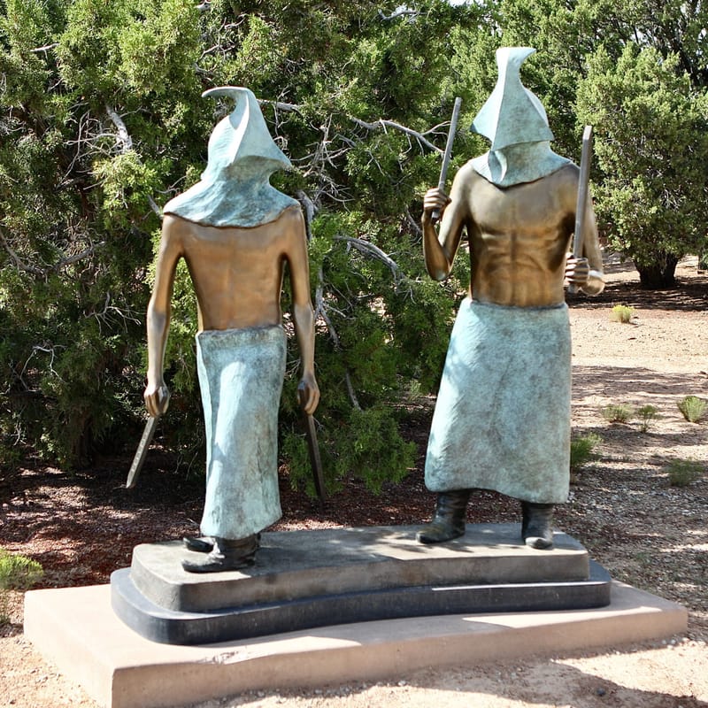 4. Jardin des sculptures indiennes d'Allan Houser, New Mexico, USA 2008