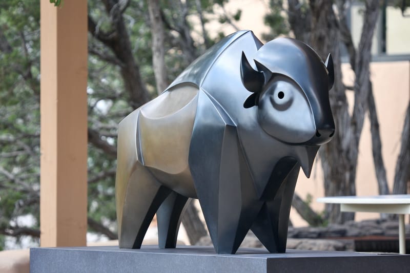 4. Jardin des sculptures indiennes d'Allan Houser, New Mexico, USA 2008