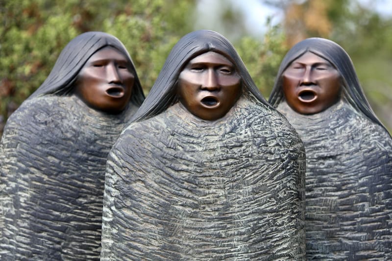 4. Jardin des sculptures indiennes d'Allan Houser, New Mexico, USA 2008