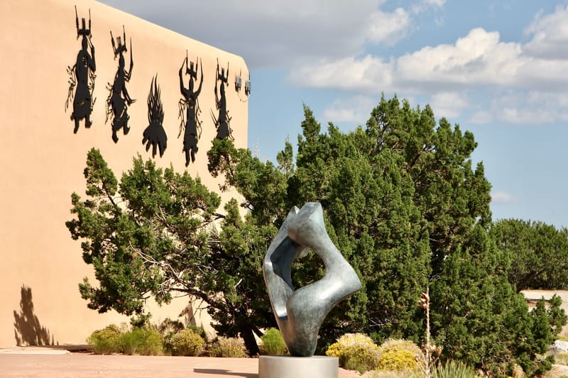 4. Jardin des sculptures indiennes d'Allan Houser, New Mexico, USA 2008