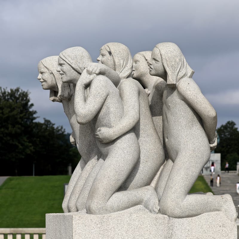 5. Parc Frogner & les installations de VIGELAND (Oslo, Norvège 2019)