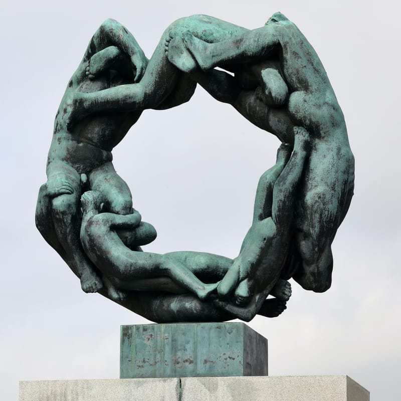 5. Parc Frogner & les installations de VIGELAND (Oslo, Norvège 2019)