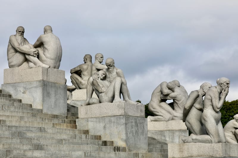 5. Parc Frogner & les installations de VIGELAND (Oslo, Norvège 2019)