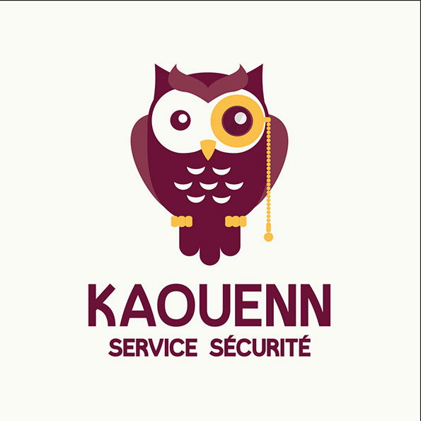 Création du logo de Kaouenn, service de sécurité à Nantes