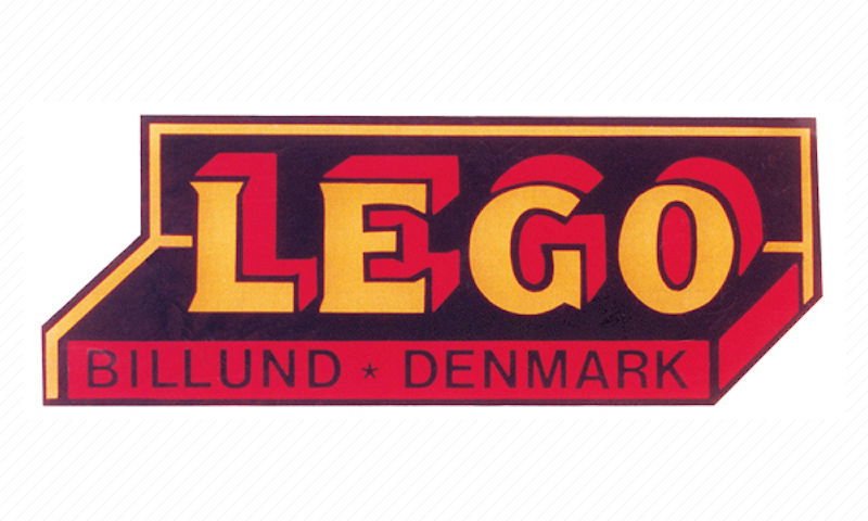 Logo Lego 1946 branding identité visuelle et évolution