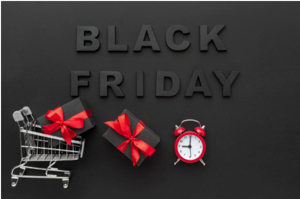 chariot cadeaux achat Black Friday promotions