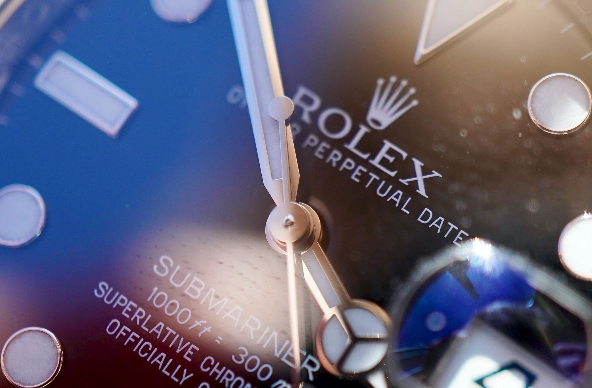 typographie logo Rolex