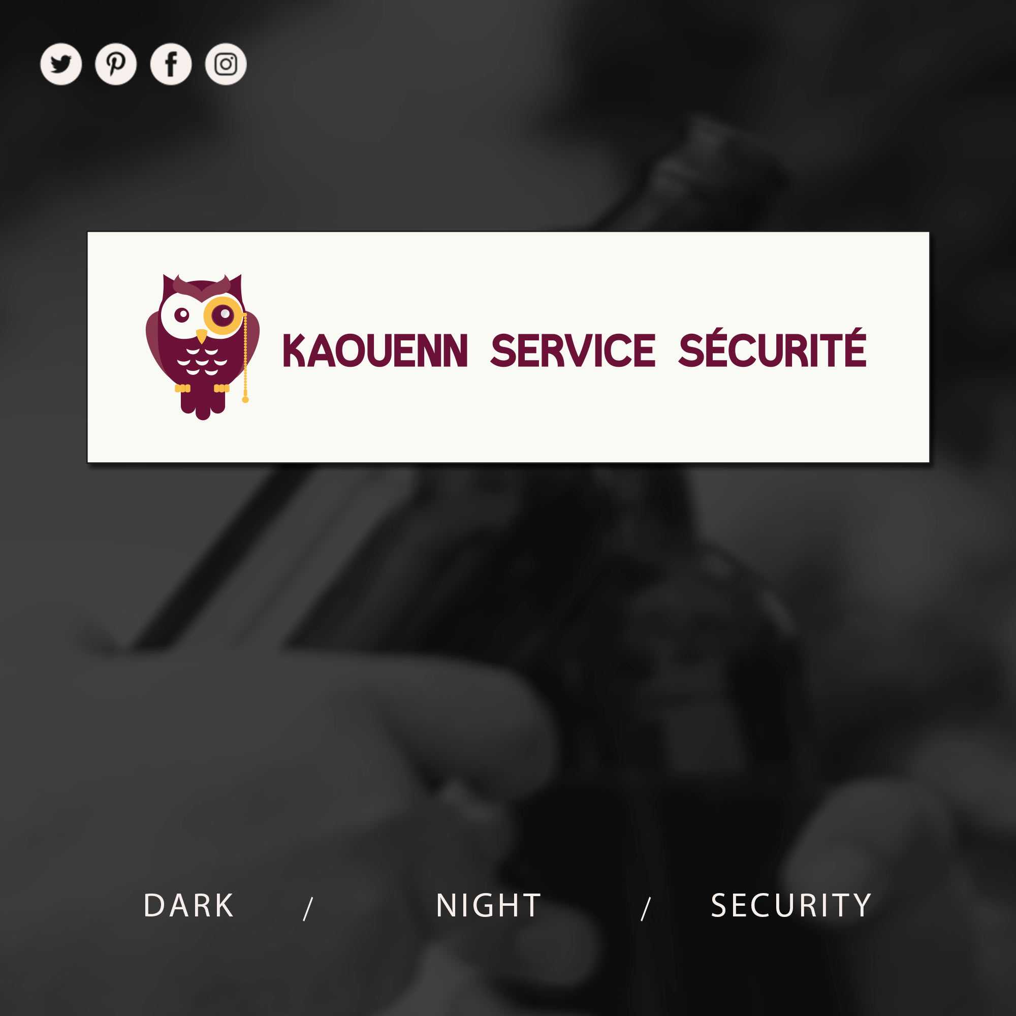 exemple site internet Kaouenn sécurité Nantes