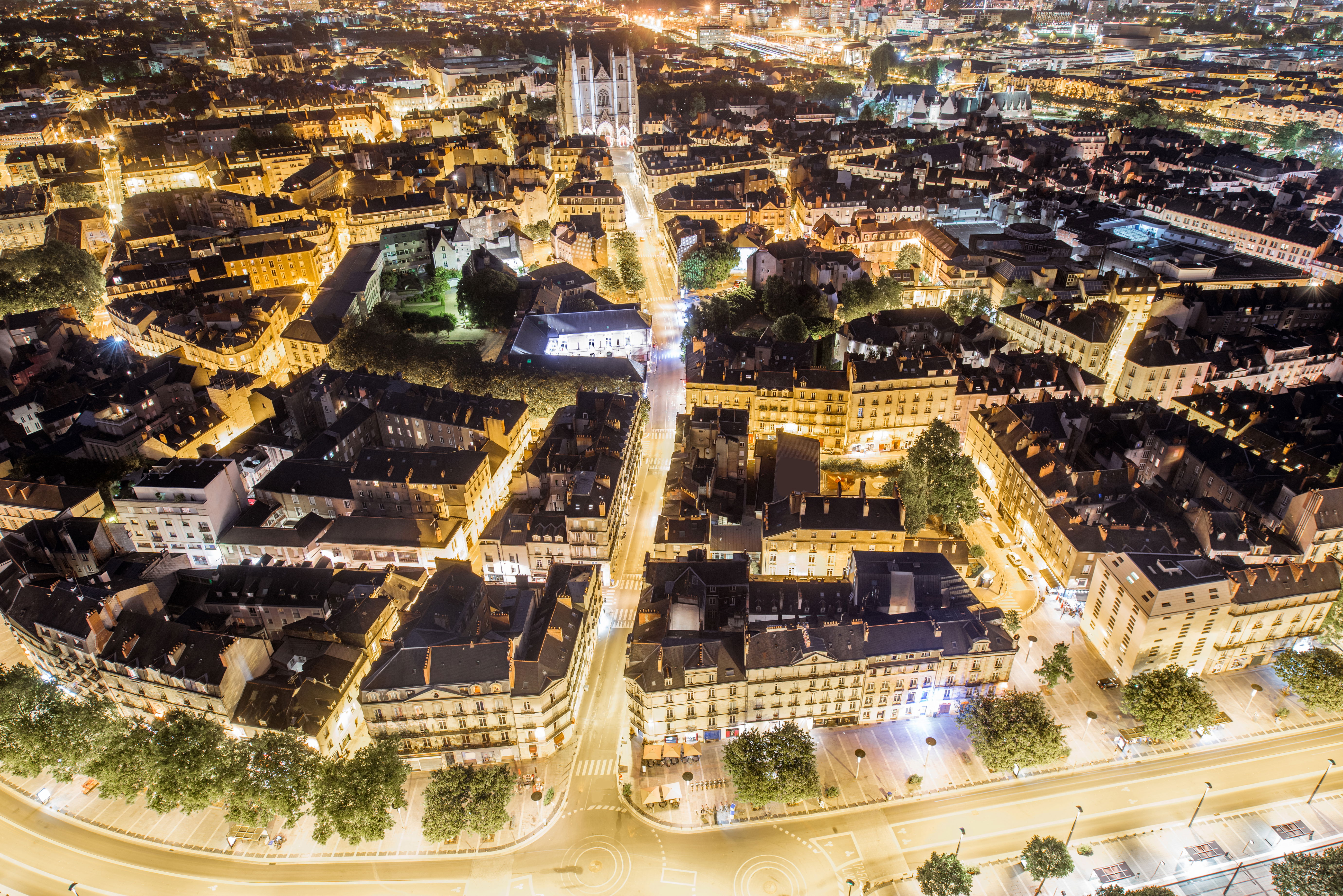 Rues Nantes nuit Kaouenn sécurité Nantes