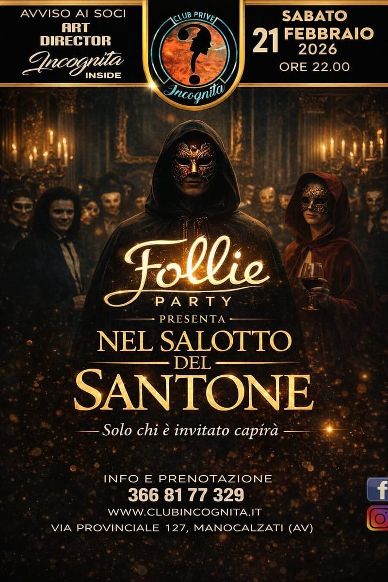 NEL SALOTTO DEL SANTONE
