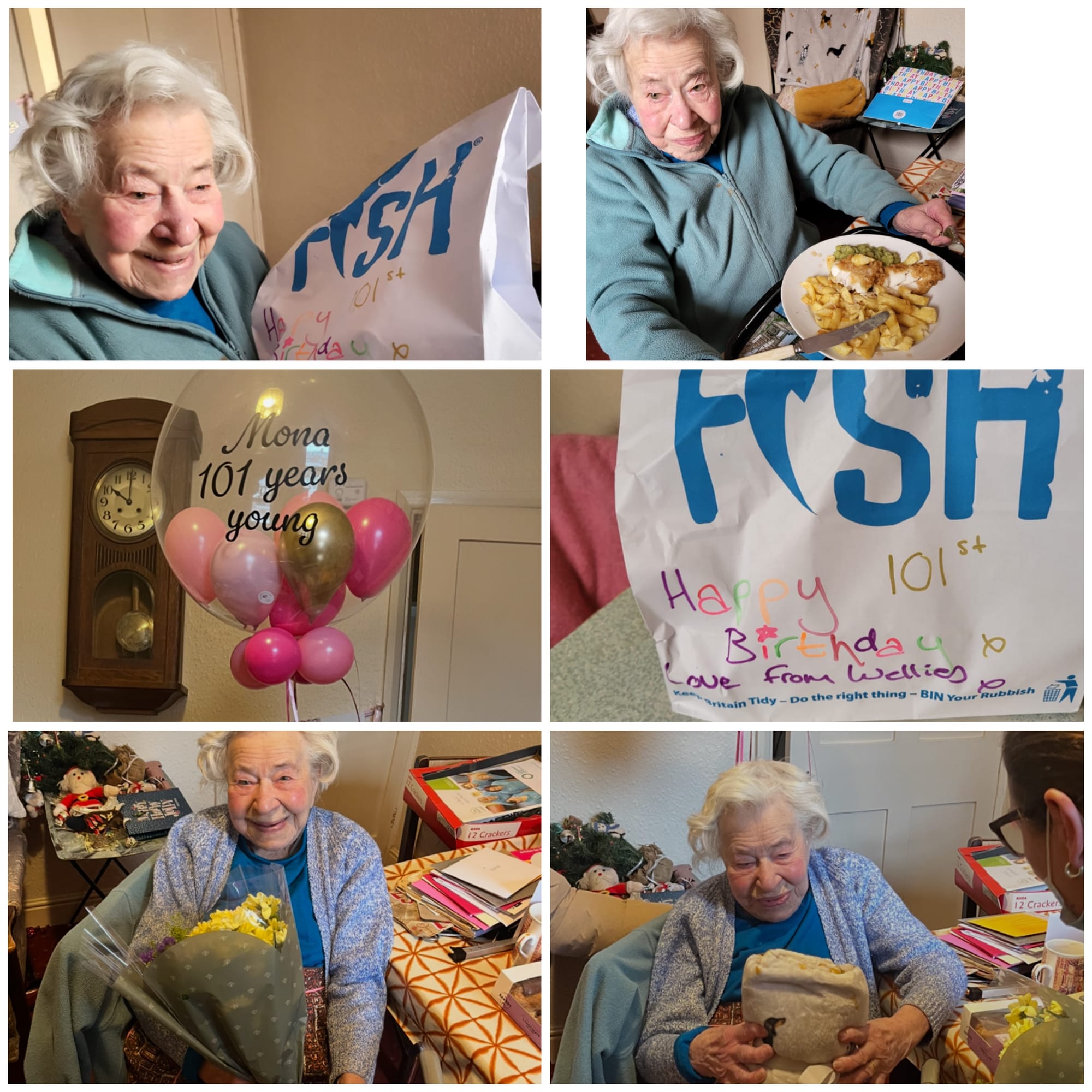 Mona turns 101