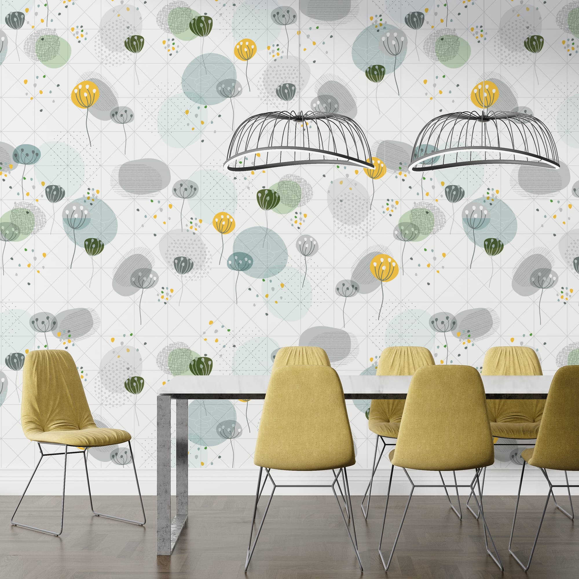 טפטים למסעדות, פינות מיוחדות, בתי קפה, חנויות