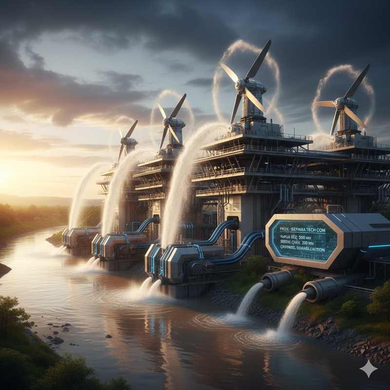 Hibrit Atık Su Geri Kazanımı ve Atmosferik Kinetik Enerji Santrali