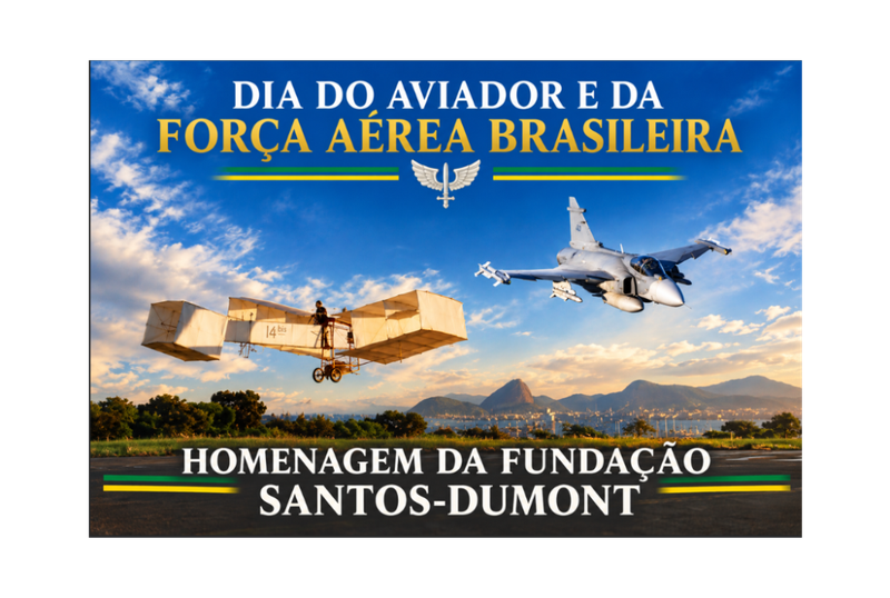 23 DE OUTUBRO: DIA DO AVIADOR E DA FORÇA AÉREA BRASILEIRA