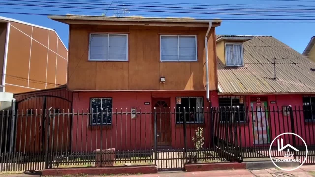 SE ARRIENDA CASA EN SECTOR SALVOR ALLENDE, CORONEL 