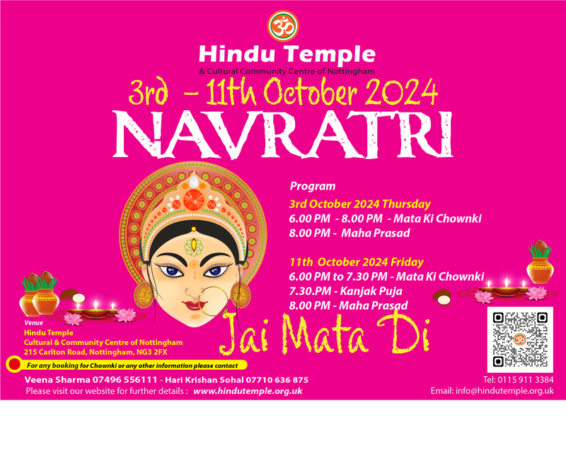 2024 - Navratri - 3rd & 11th October 2024