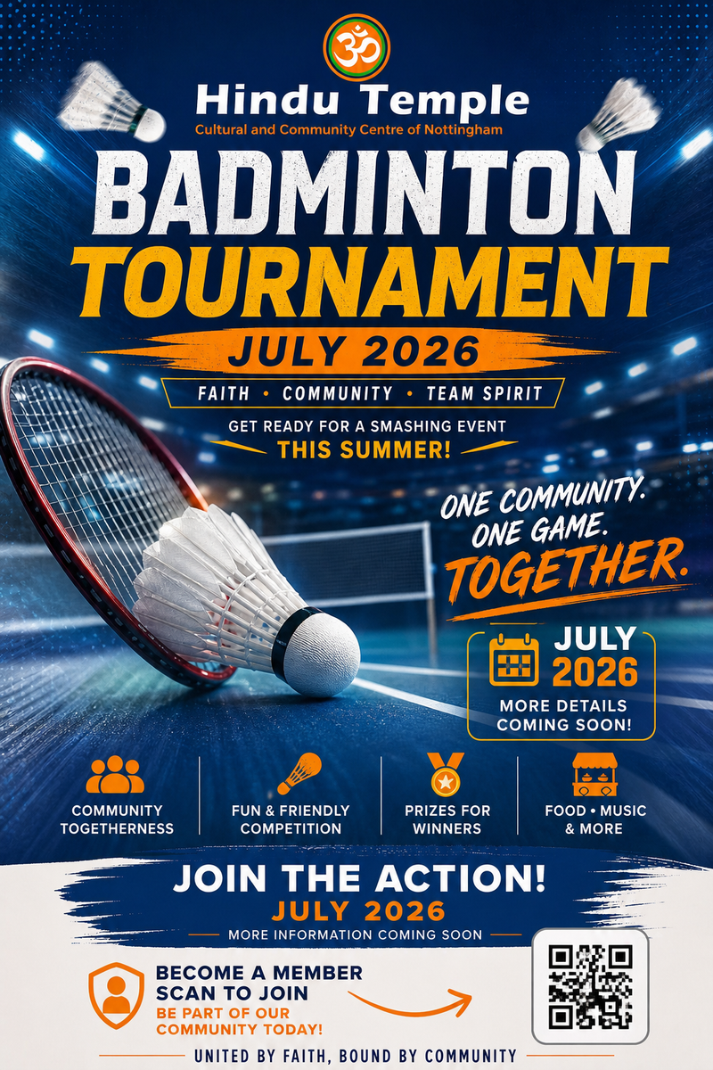 Badminton tournament July 2026