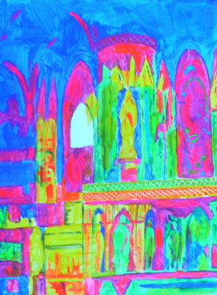 Bambugh church abstract