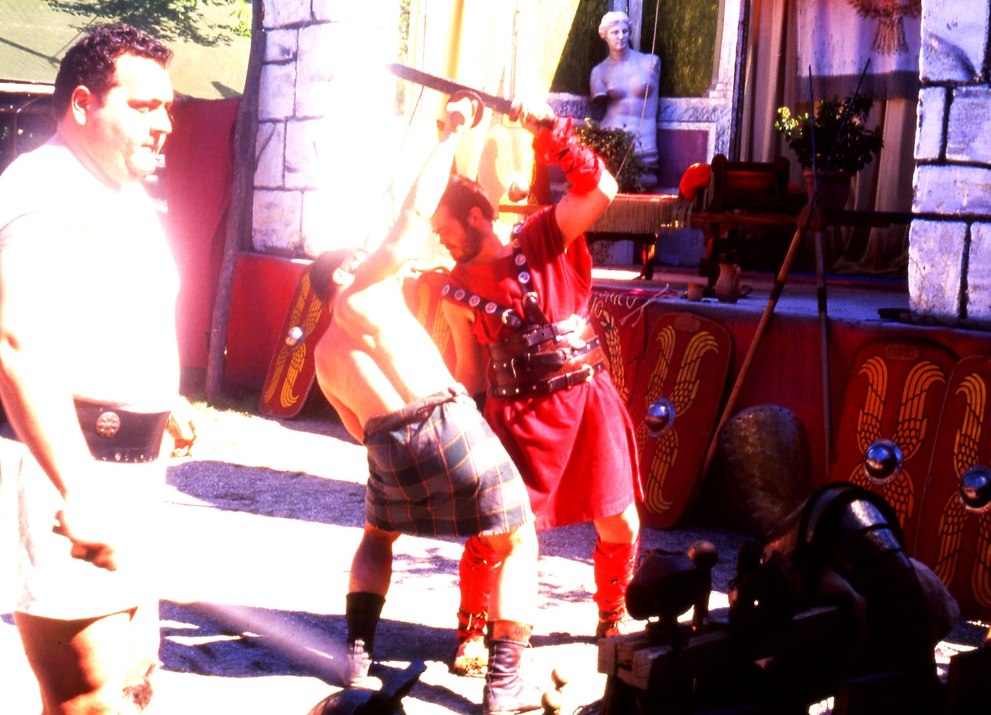 Gladiator training