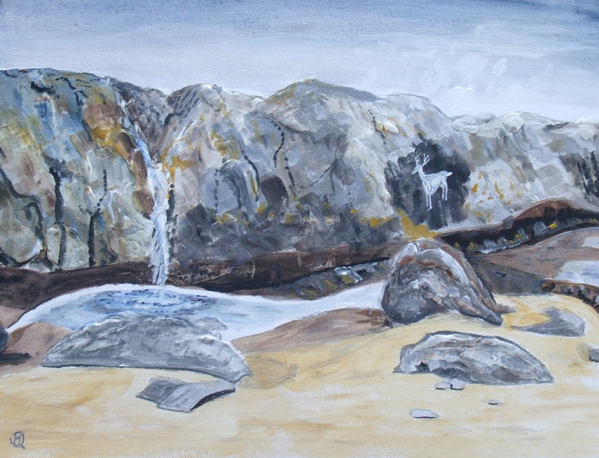 Bamburgh, stag rock