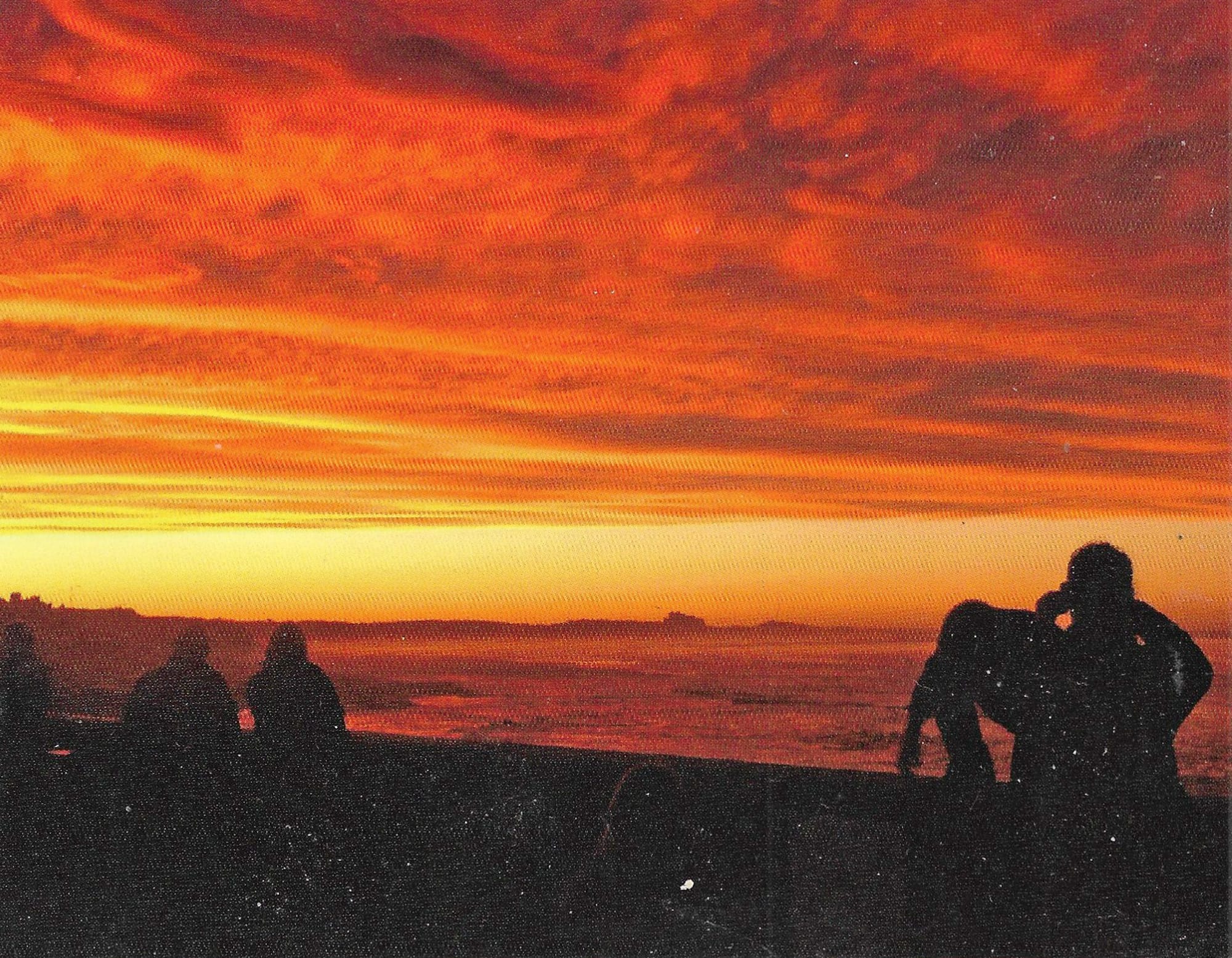 Seahouses sunset