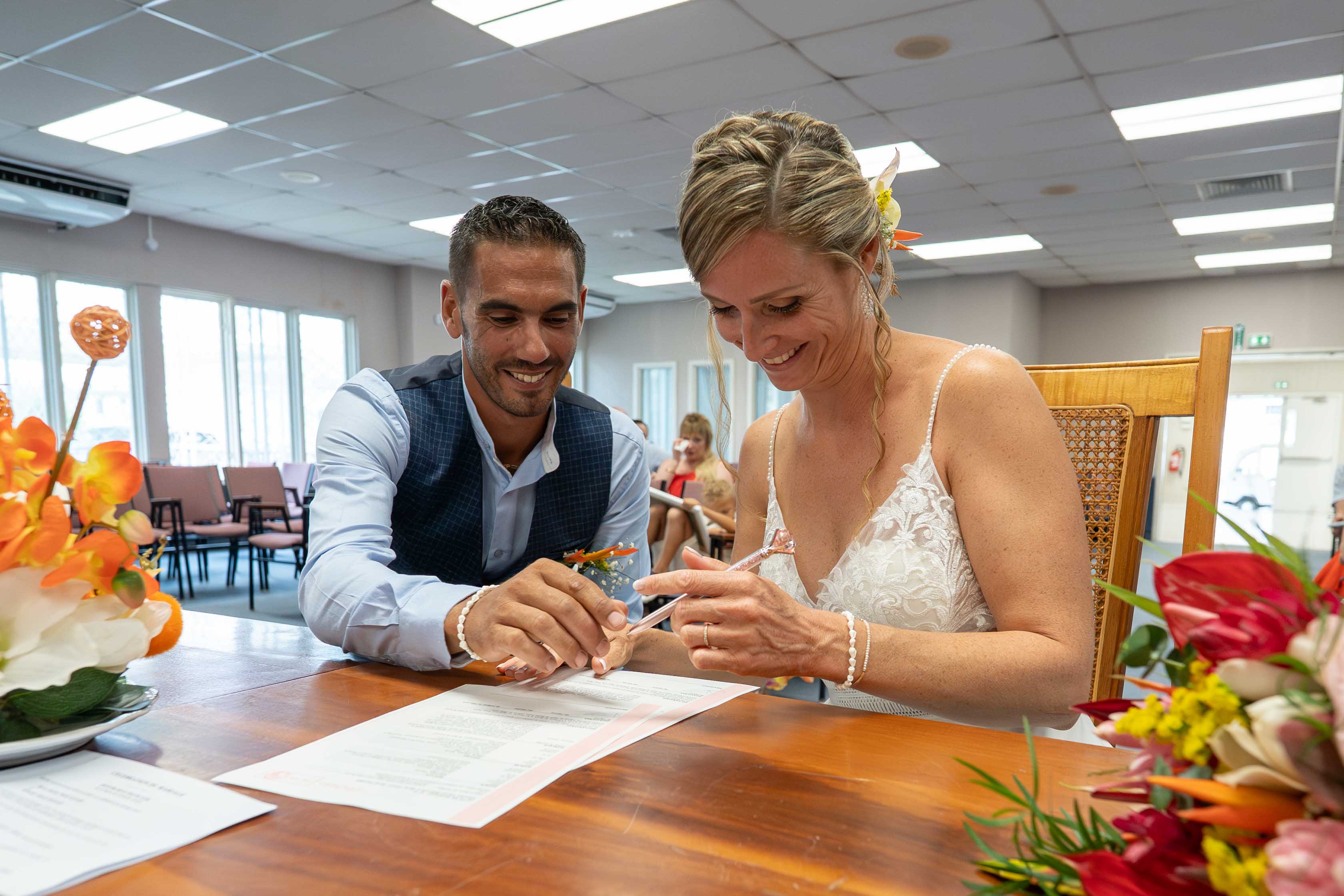 Marie & Sébastien : Une Promesse Portée par les Alizés