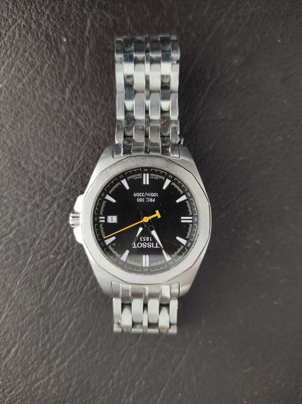 Tissot PRC 100 Acero Yellow 38mm