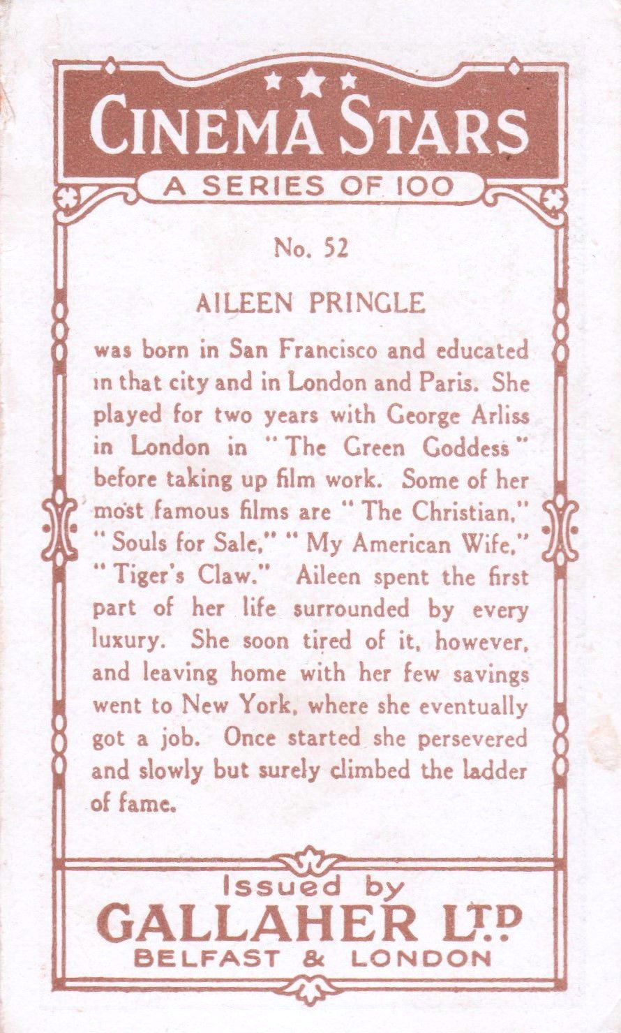 AILEEN PRINGLE