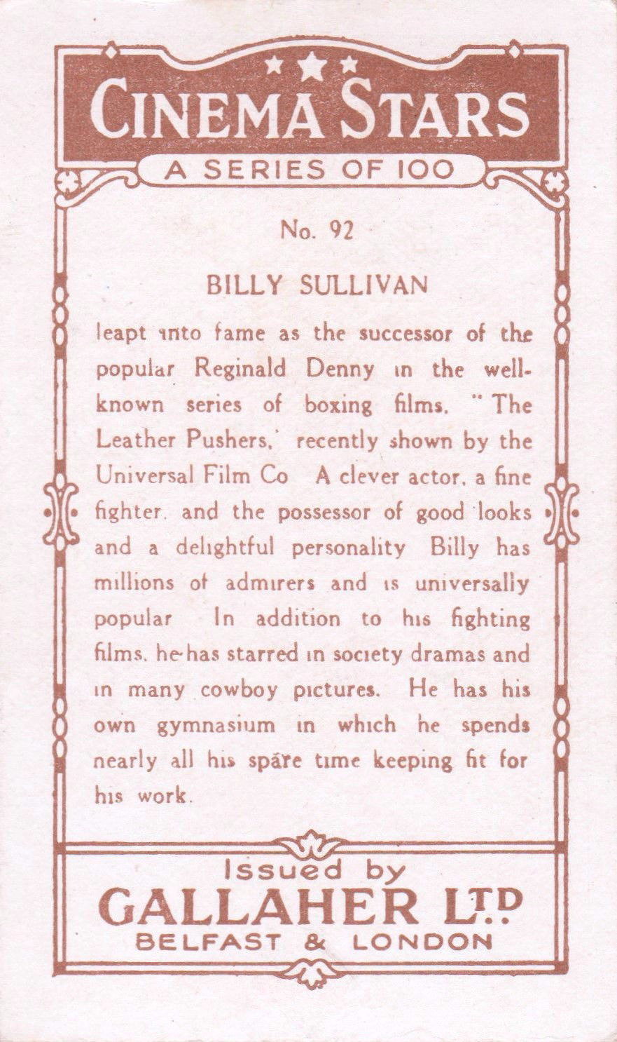 BILLY SULLIVAN