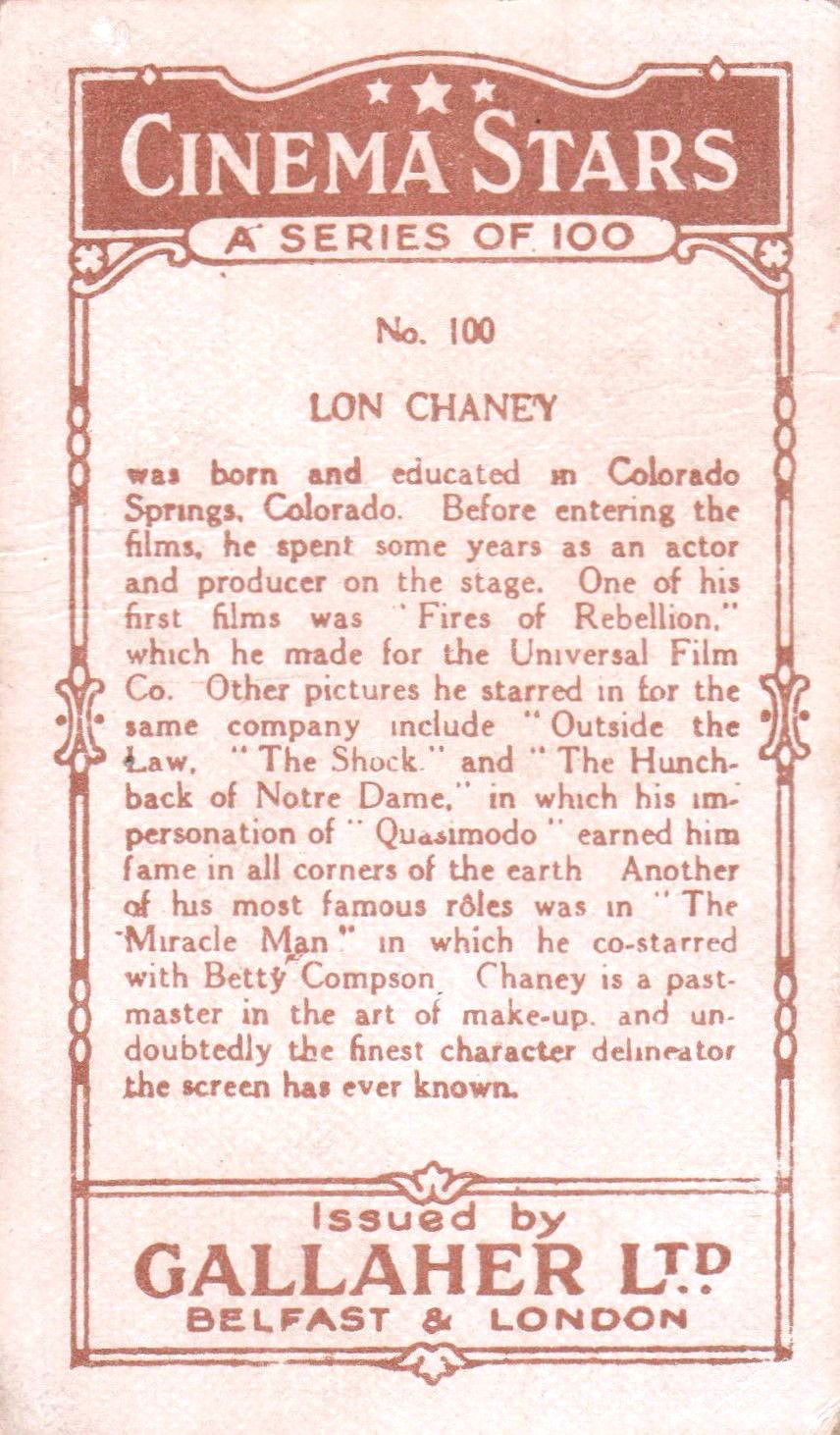 LON CHANEY