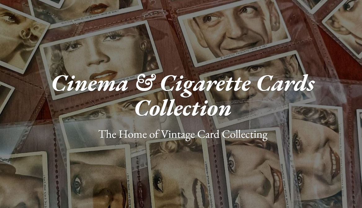 L'EVOLUZIONE DEL CINEMA ATTRAVERSO LE CIGARETTE CARDS