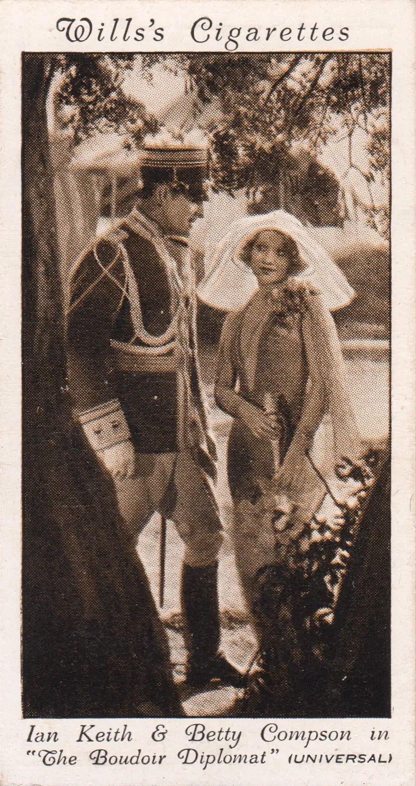 IAN KEITH & BETTY COMSON in "THE BOUDOIR DIPLOMAT"