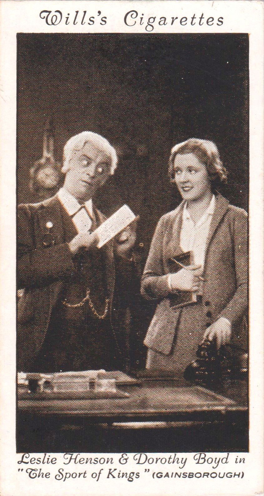 LESLIE HENSON & DOROTHY BOYD in "THE SPORT OF KINGS"