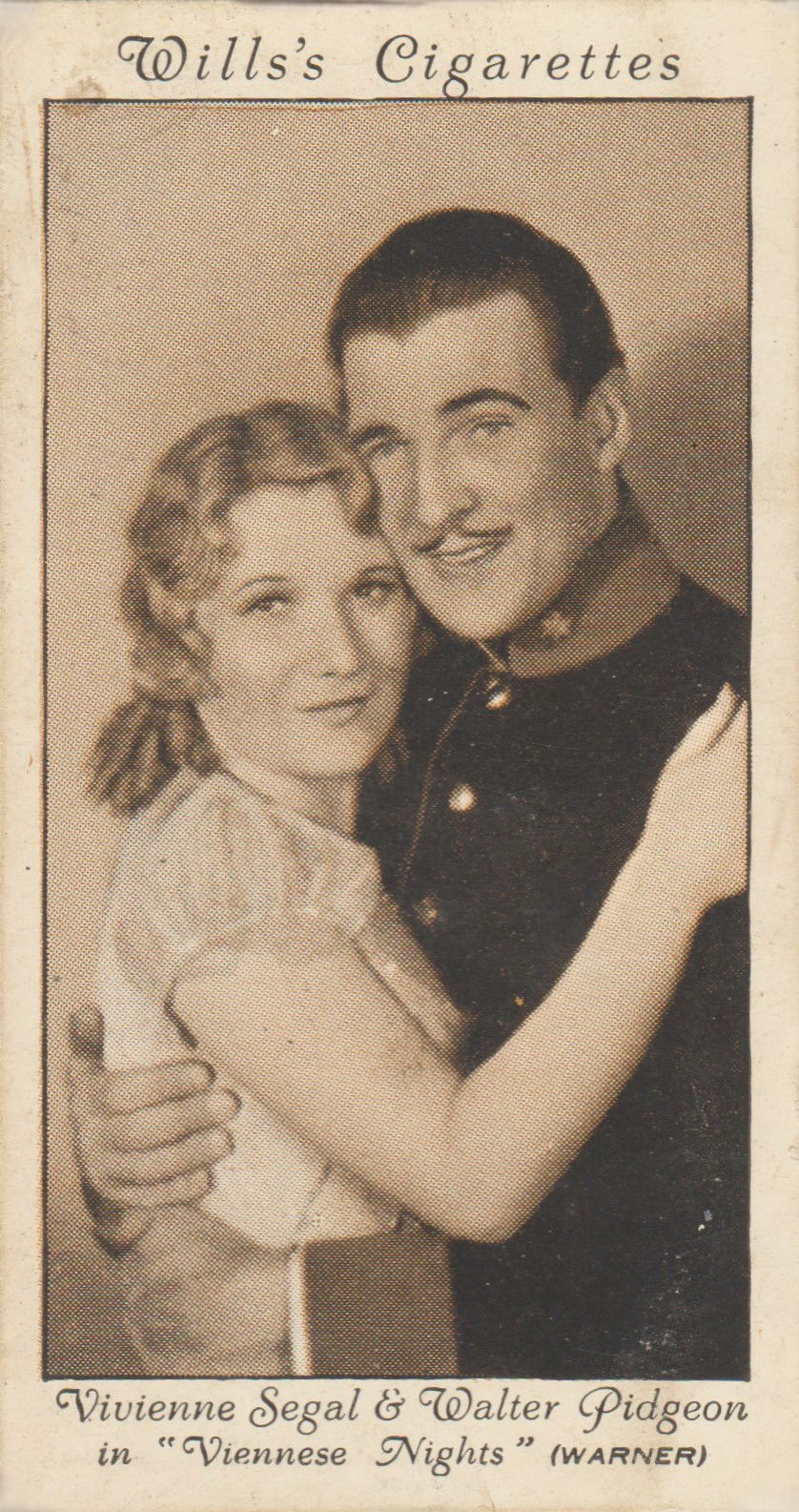 VIVIENNE SEGAL & WALTER PIDGEON in "VIENNESE NIGHTS"